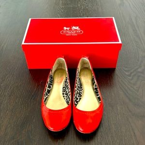 Coach Ballet Flats Size 7
